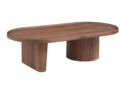 2607 55" Wide Oval Coffee Table