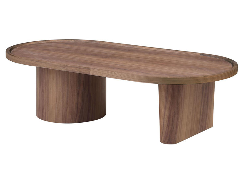 2607 55" Wide Oval Coffee Table