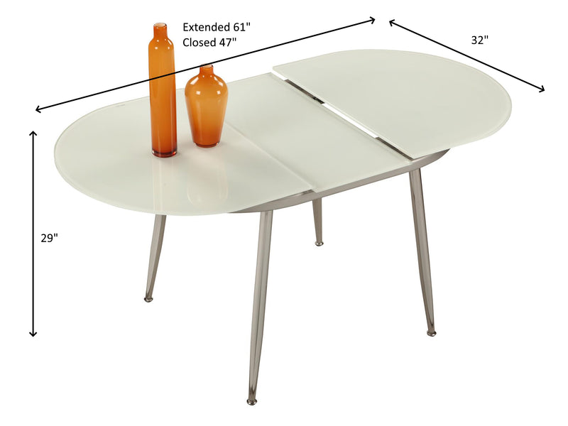 Donna 47" / 61" Wide Extendable Dining Table