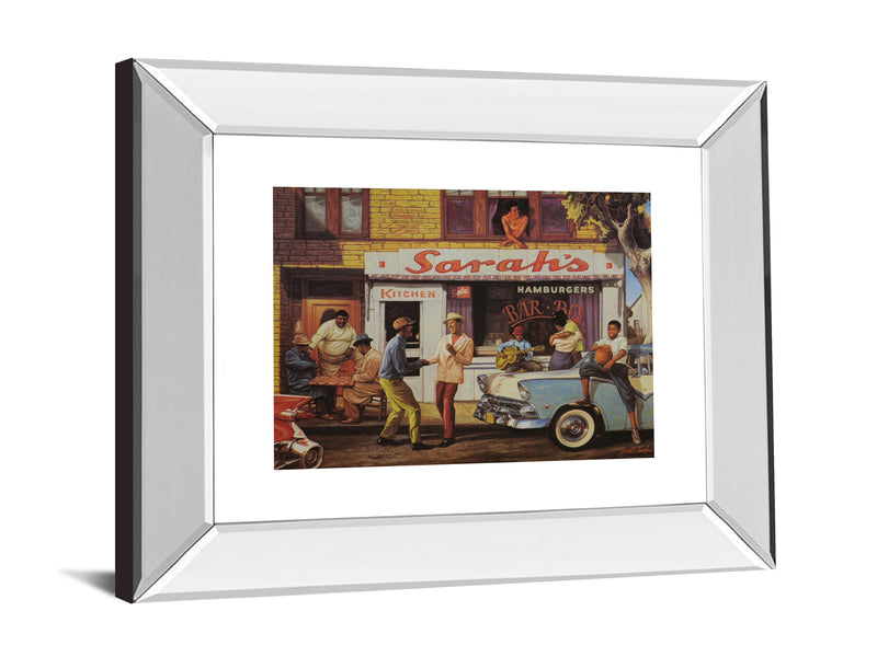 Classy 353 26" Wide Mirror Frame Wall Art