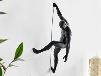 Climbing Couple Wall Sculpture