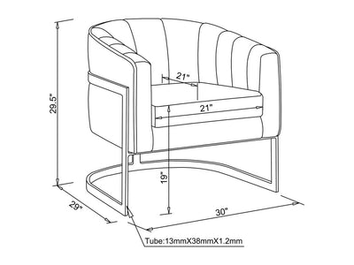 Alamor 30" Wide Armchair