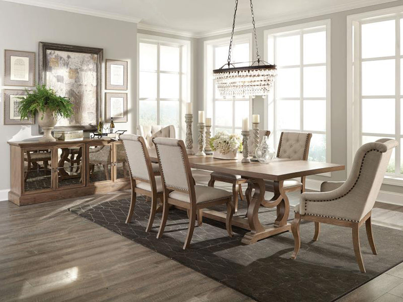 Brockway 6-8-10 Person Extendable Dining Room Set