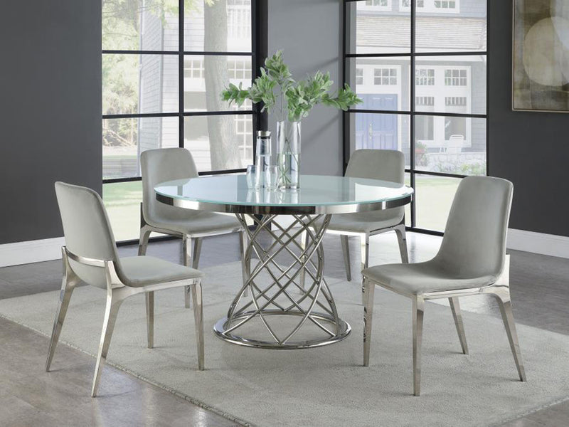 Irene 51.2" Wide Round Dining Table