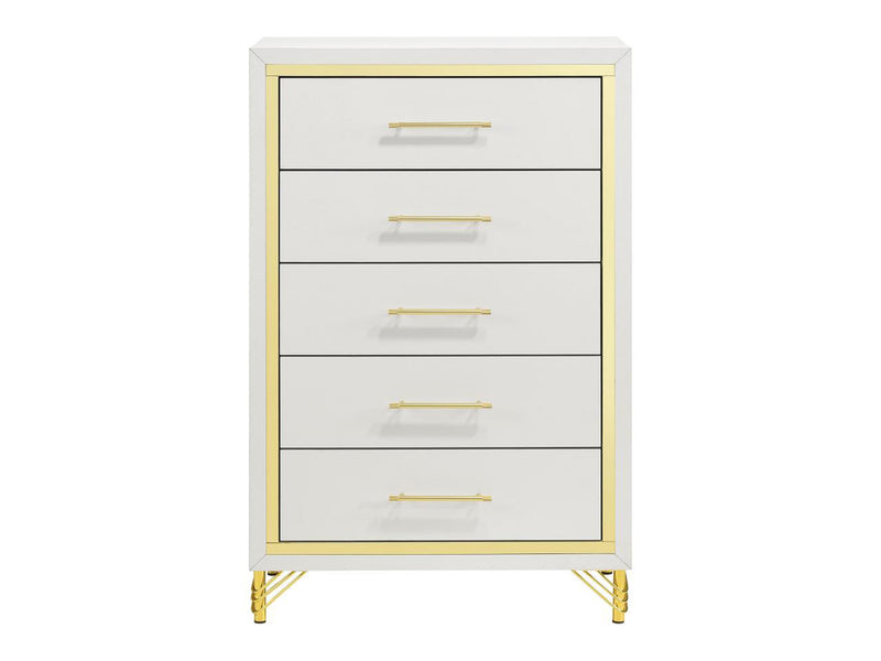 Lucia 31.5" Wide 5 Drawer Chest