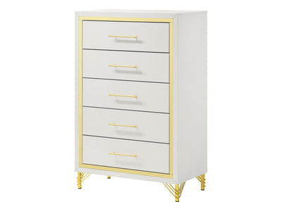 Lucia 31.5" Wide 5 Drawer Chest