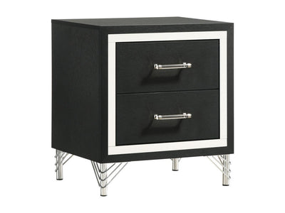 Lucia 24.2" Tall 2 Drawer Nightstand