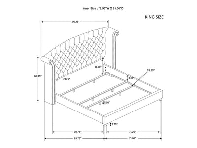 Melody Tufted Bedroom Set