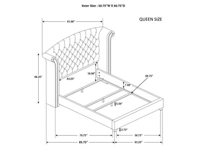 Melody Tufted Bedroom Set