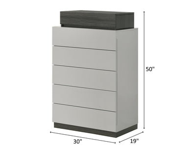 Cube 30" Wide 6 Drawer Chest
