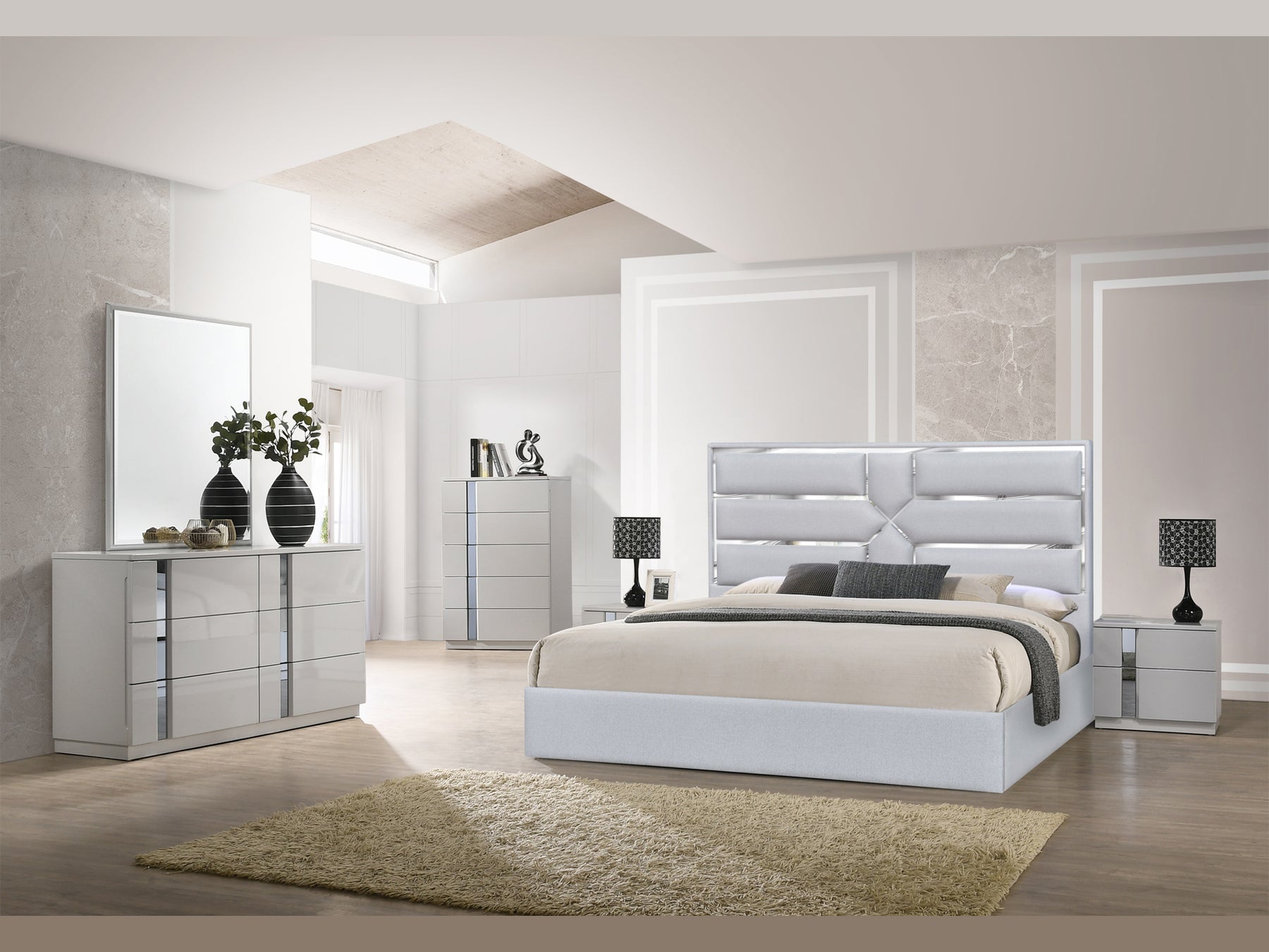 Da Vinci Platform Bed – Istanbul Furniture - Home of Unique Turkish ...