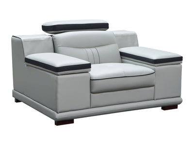 908 153.5" Wide Leather Sectional Set