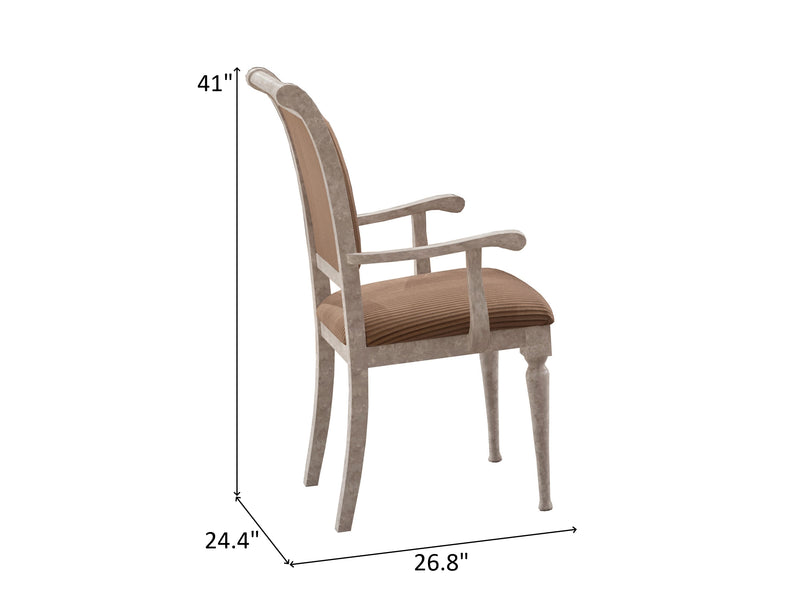 Romantica 24.4" Wide Dining Armchair