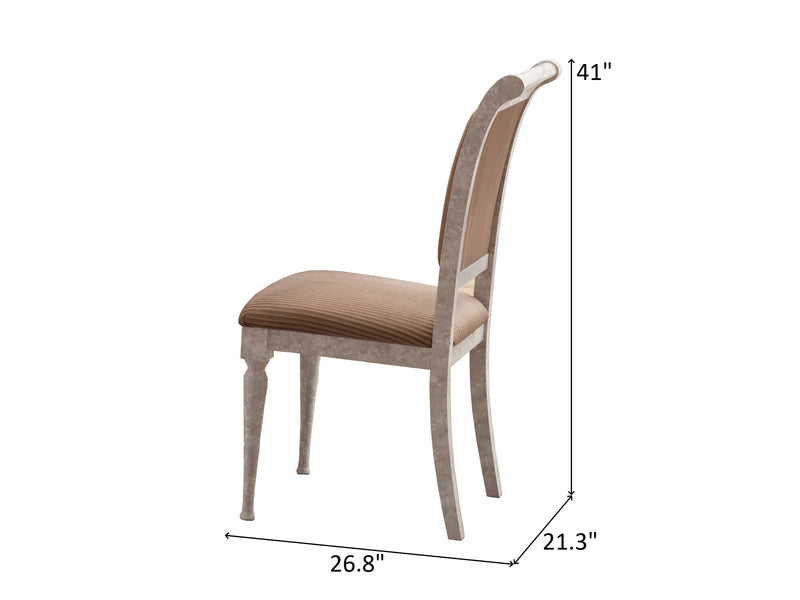 Romantica 21.3" Wide Dining Side Chair