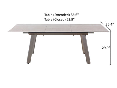 Eleanor Molly 6-8 Person Dining Room Set