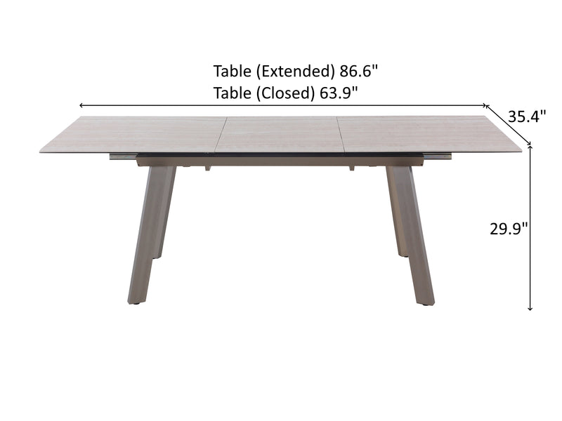 Eleanor Molly 6-8 Person Dining Room Set