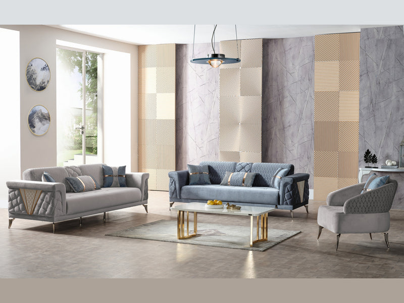 Sultan Elif Extendable Loveseat
