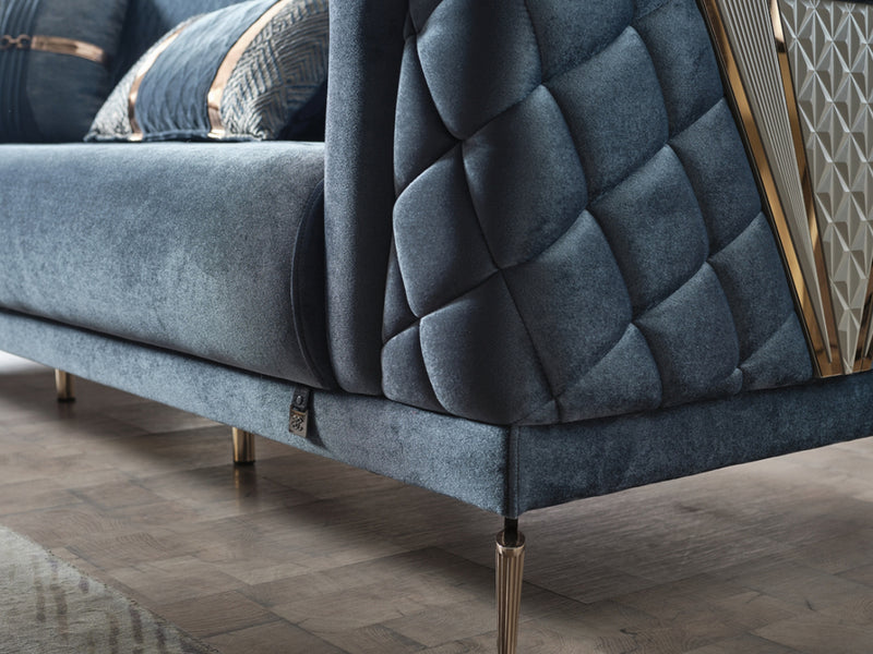 Sultan Elif Extendable Loveseat