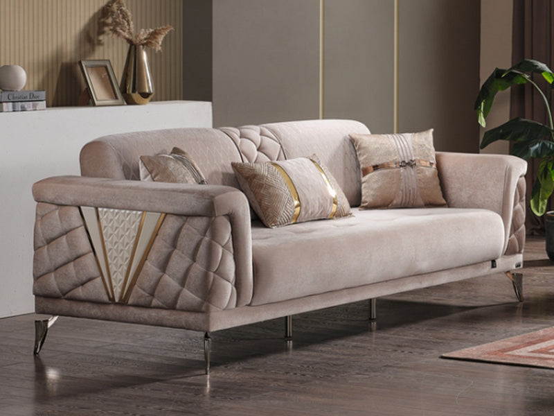 Sultan Elif Extendable Loveseat