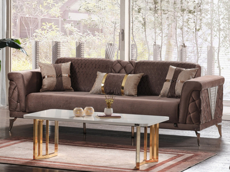 Sultan Elif Extendable Loveseat
