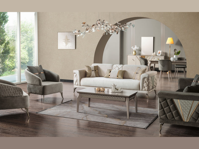 Sultan Elif Extendable Loveseat
