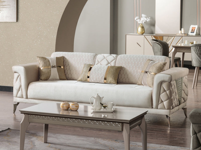 Sultan Elif Extendable Loveseat
