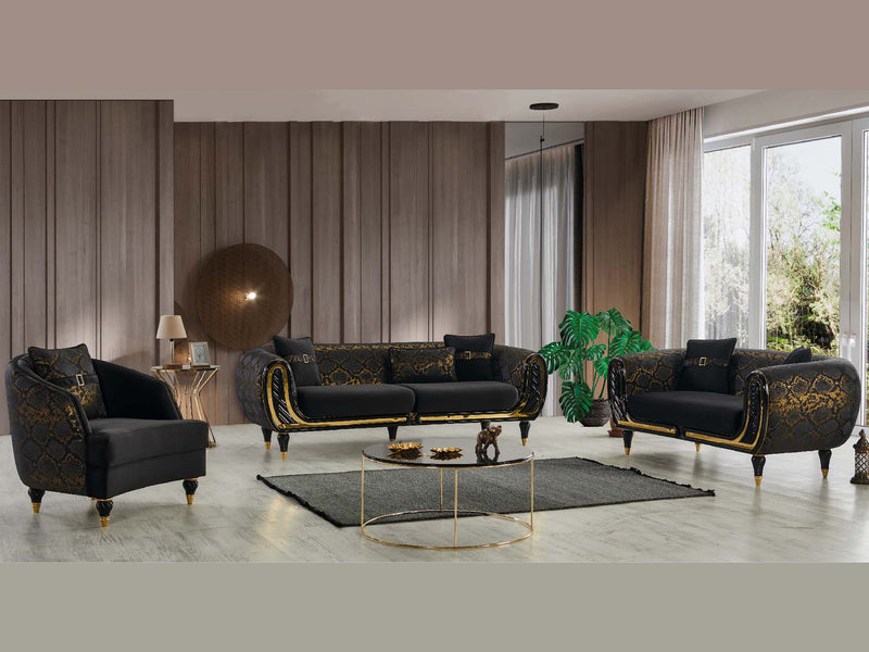 Lima Empi 84" Wide Loveseat