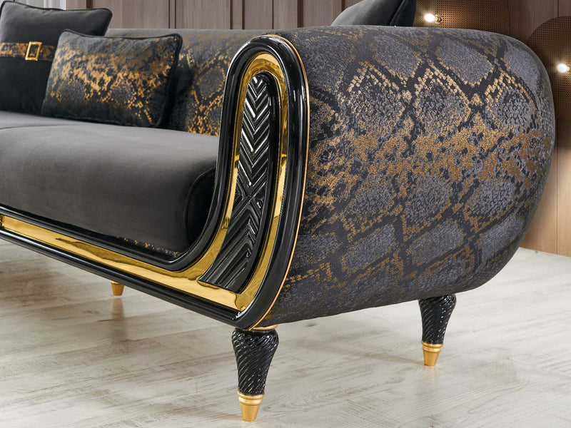 Lima Empi 84" Wide Loveseat