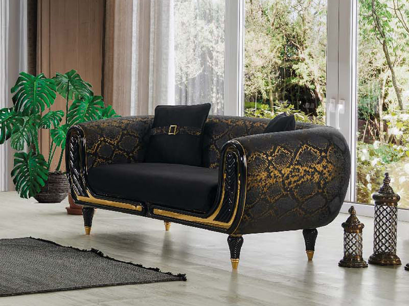 Lima Empi 84" Wide Loveseat