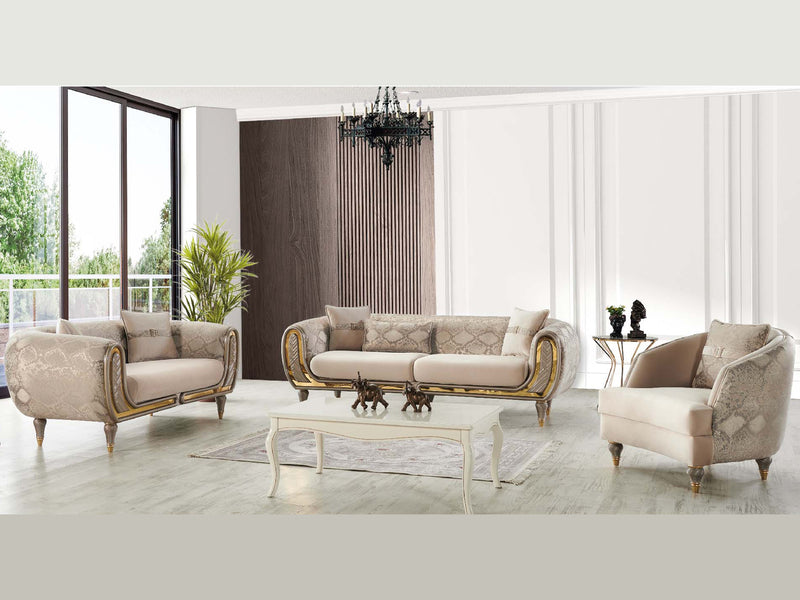 Lima Empi 84" Wide Loveseat