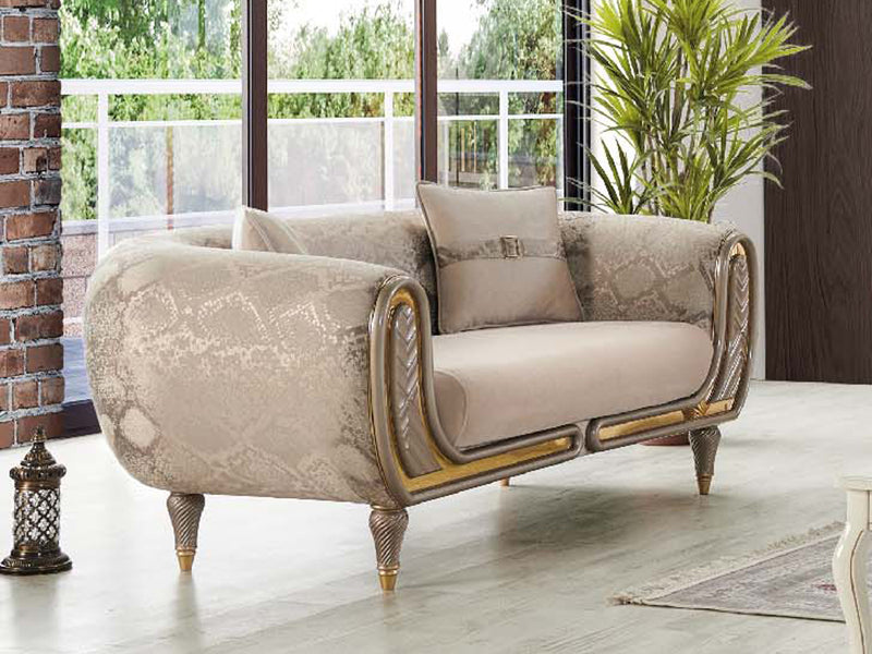 Lima Empi 84" Wide Loveseat