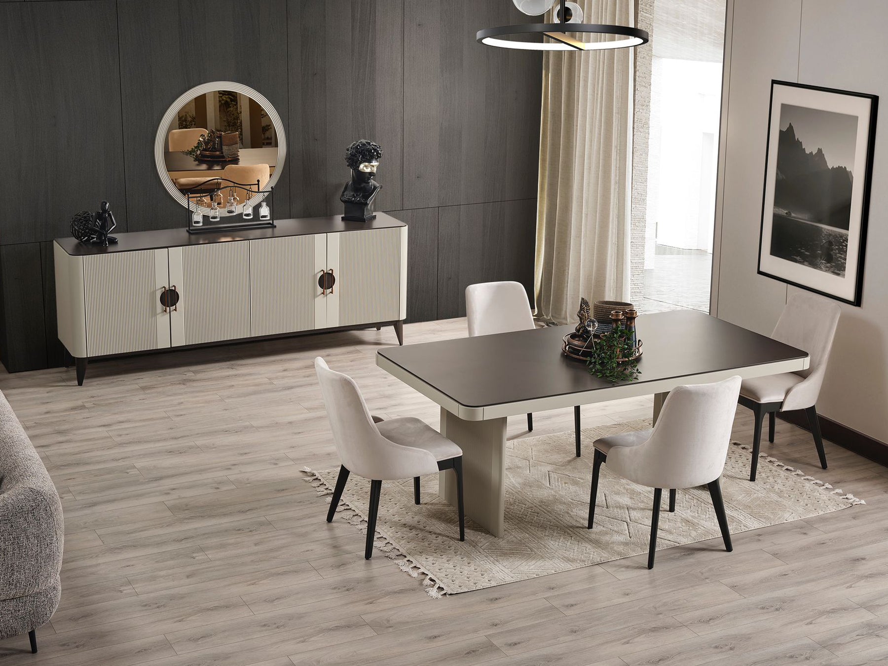 Arya 6 Person Dining Room Set – Istanbul Furniture - Home Of Unique ...