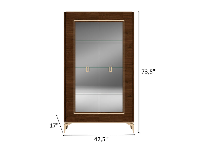 Eva 42.5" Wide 2 Door Dining Cabinet