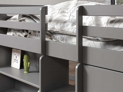 Fabiana 77" Wide Twin Loft Bed