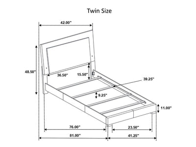 Felicity Kid Platform Bed