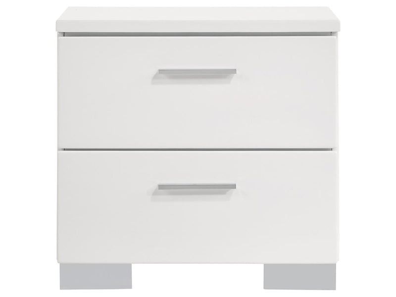 Felicity 23.2" Wide 2 Drawer Nightstand