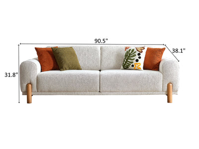 Bohem Fermina 90.5" Wide Extendable Sofa