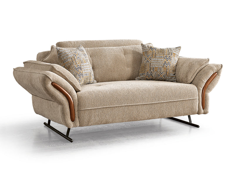 Lugano Fermina 71" Wide Extendable Loveseat