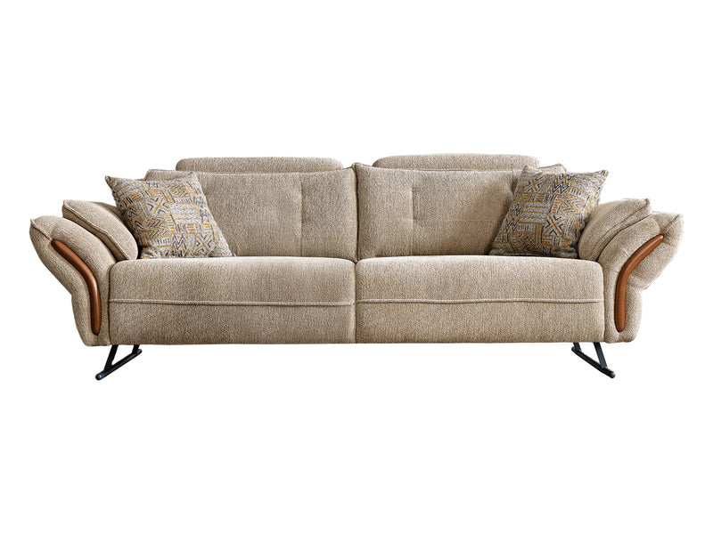 Lugano Fermina 94.4" Wide Extendable Sofa