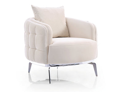 Madrid Fermina 31.4" Wide Armchair