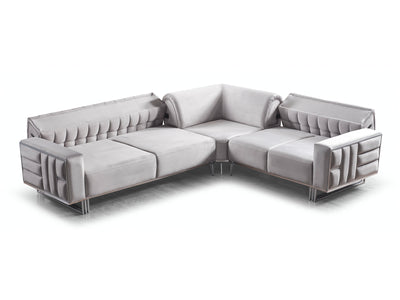 Madrid Fermina 121.6" Wide Extendable Sectional