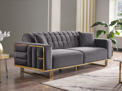 Madrid Fermina 87.4" Wide Extendable Sofa