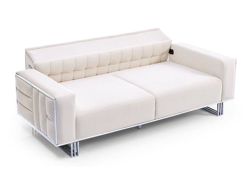 Madrid Fermina 87.4" Wide Extendable Sofa