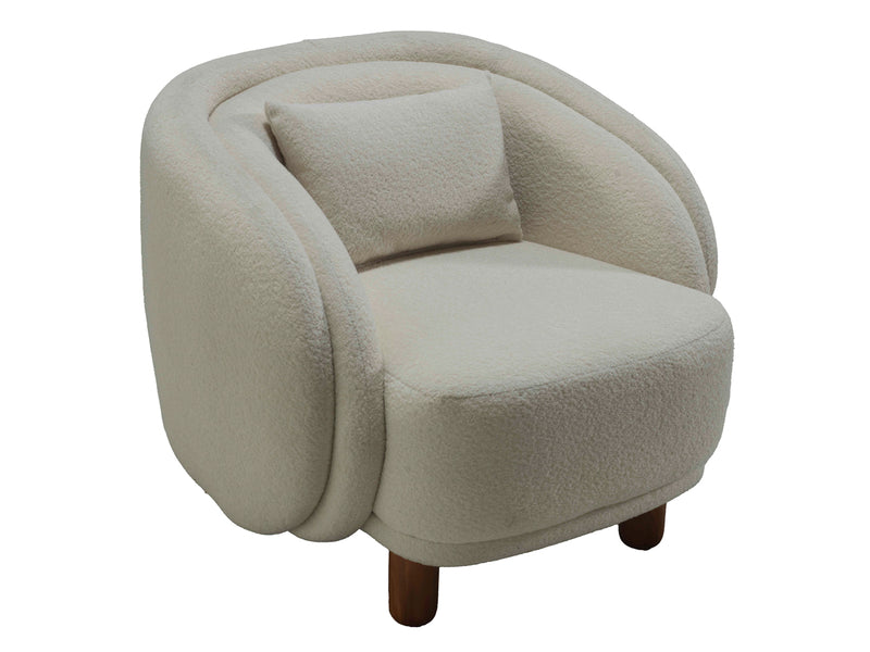 Nova Fermina 35" Wide Boucle Armchair