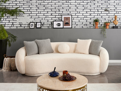 Pera Fermina 94" Wide 3 Seater Sofa