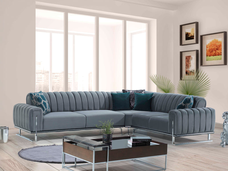 Valens Fermina 122" Wide Extendable Sectional