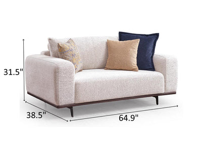 Viera 64.9" Wide Loveseat