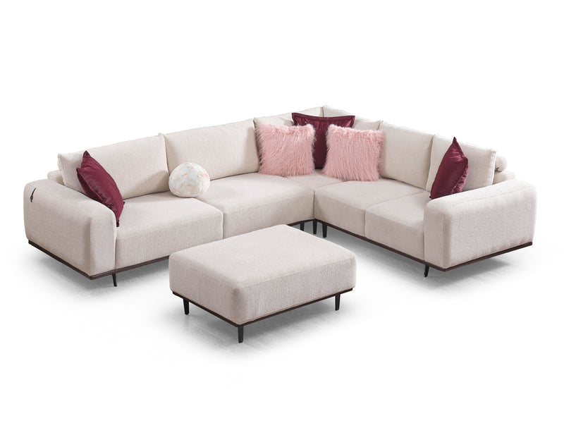 Viera 118" Wide Sectional