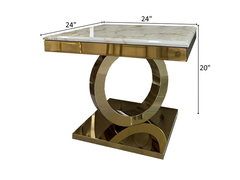 Diamond G860 20" Tall Side Table