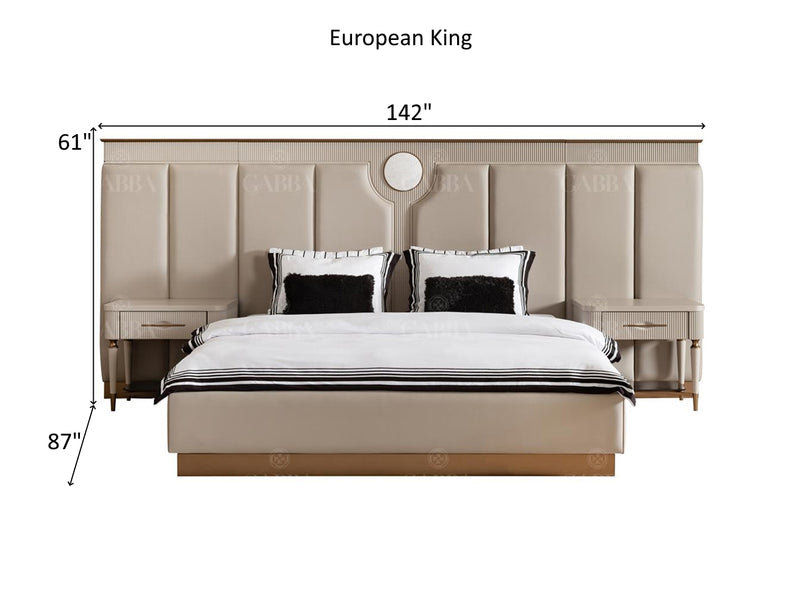 Ecrue European Platform Bed